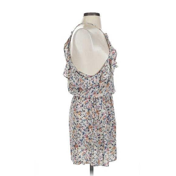American Eagle Dainty Off Shoulder Floral Cotton Mini Dress Ruffle Women XS Flow - Picture 2 of 7